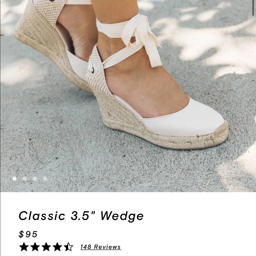 Soludos Espadrille Wedge 3.5” Never Been Worn!! ⭐️